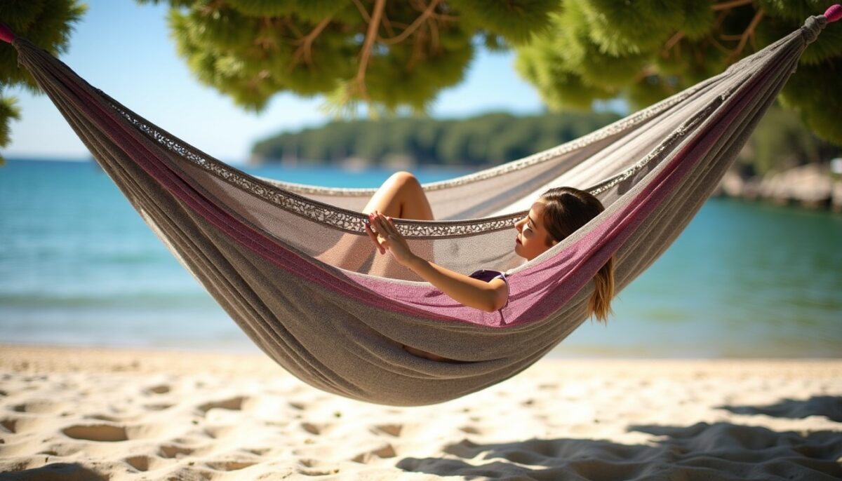 Un coin de sérénité en Provence : laissez-vous bercer par un hamac suspendu